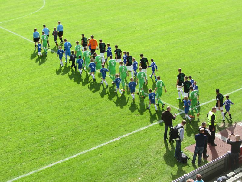 VfB Lübeck - VfL Wolfsburg II, Regionalliga Nord, 2012/13, 8. Spieltag - Anstoß: So. 23.09.2012 14:00 - Stadion: Lohmühle - Schiedsrichter: Wenzel (Gnarrenburg) - Zuschauer: 953 - 1:0 Schulz (44.)