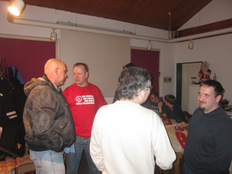 7. NOFB-Weihnachtsstammtisch, 21.12.2012 - 7. NOFB-Weihnachtsstammtisch im Vereinsheim von Lichtenberg 47.