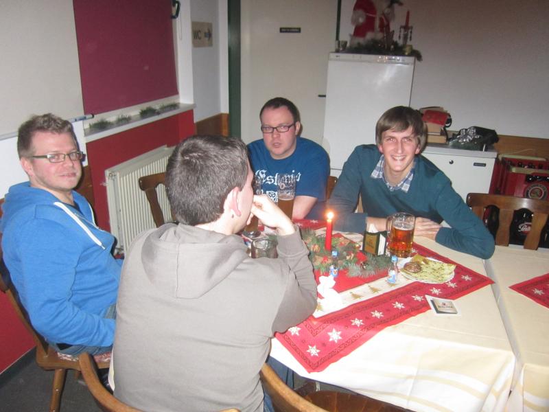 7. NOFB-Weihnachtsstammtisch, 21.12.2012 - 7. NOFB-Weihnachtsstammtisch im Vereinsheim von Lichtenberg 47.