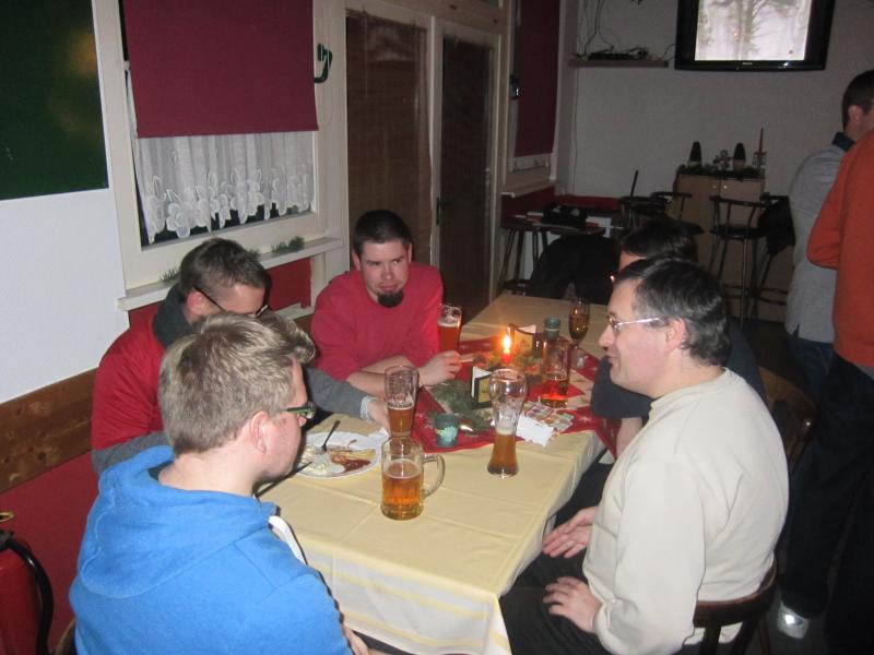 7. NOFB-Weihnachtsstammtisch, 21.12.2012 - 7. NOFB-Weihnachtsstammtisch im Vereinsheim von Lichtenberg 47.