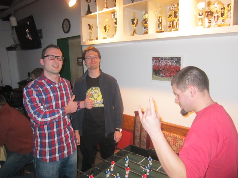 7. NOFB-Weihnachtsstammtisch, 21.12.2012 - 7. NOFB-Weihnachtsstammtisch im Vereinsheim von Lichtenberg 47.
