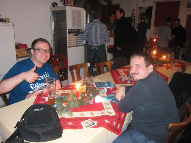 7. NOFB-Weihnachtsstammtisch, 21.12.2012 - 7. NOFB-Weihnachtsstammtisch im Vereinsheim von Lichtenberg 47.