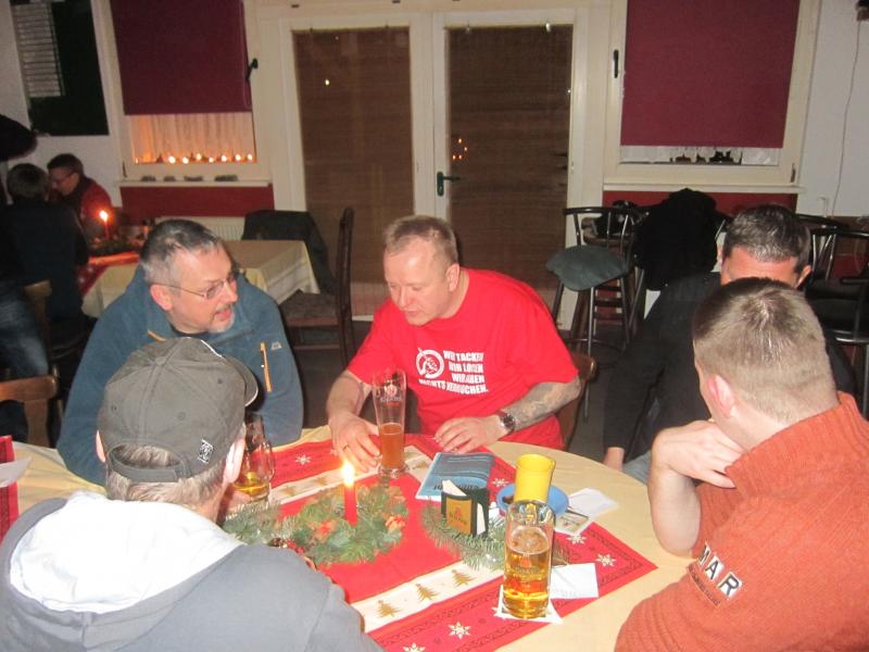 7. NOFB-Weihnachtsstammtisch, 21.12.2012 - 7. NOFB-Weihnachtsstammtisch im Vereinsheim von Lichtenberg 47.