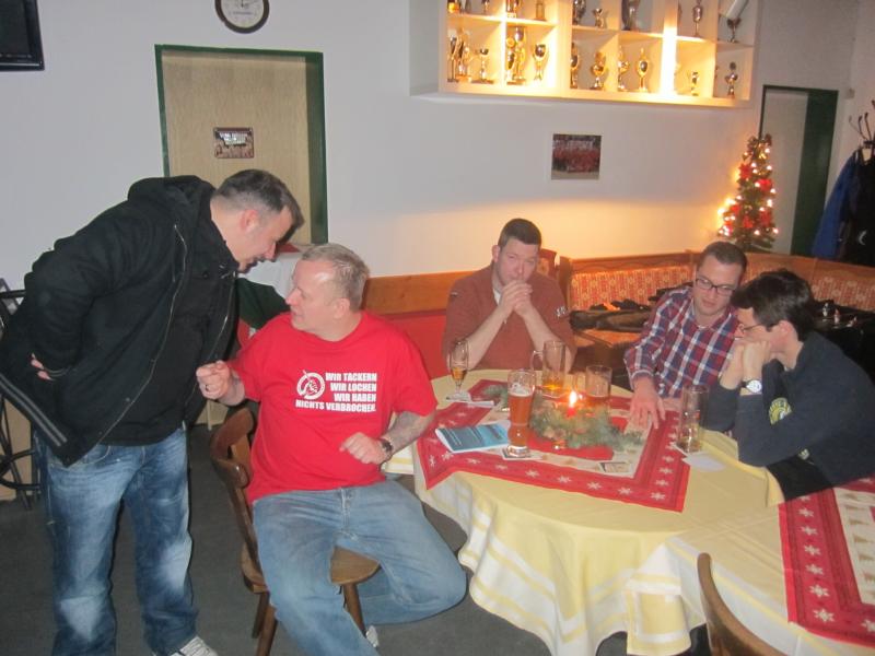 7. NOFB-Weihnachtsstammtisch, 21.12.2012 - 7. NOFB-Weihnachtsstammtisch im Vereinsheim von Lichtenberg 47.