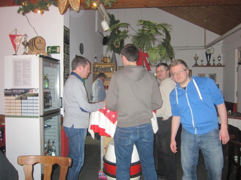 7. NOFB-Weihnachtsstammtisch, 21.12.2012 - 7. NOFB-Weihnachtsstammtisch im Vereinsheim von Lichtenberg 47.