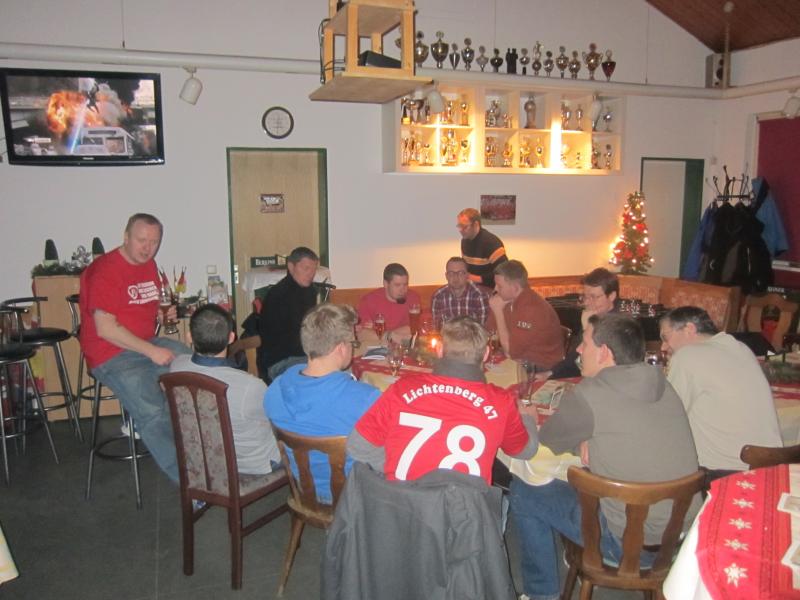 7. NOFB-Weihnachtsstammtisch, 21.12.2012 - 7. NOFB-Weihnachtsstammtisch im Vereinsheim von Lichtenberg 47.