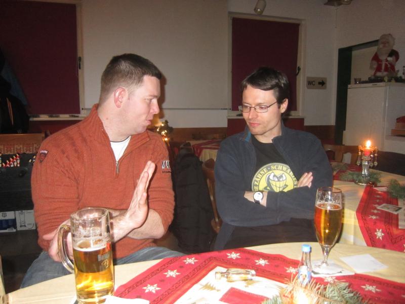 7. NOFB-Weihnachtsstammtisch, 21.12.2012 - 7. NOFB-Weihnachtsstammtisch im Vereinsheim von Lichtenberg 47.