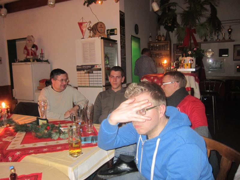 7. NOFB-Weihnachtsstammtisch, 21.12.2012 - 7. NOFB-Weihnachtsstammtisch im Vereinsheim von Lichtenberg 47.