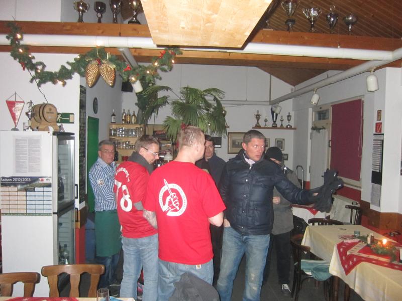 7. NOFB-Weihnachtsstammtisch, 21.12.2012 - 7. NOFB-Weihnachtsstammtisch im Vereinsheim von Lichtenberg 47.