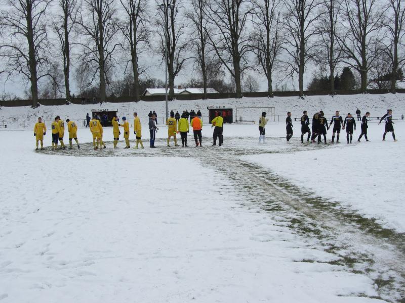 SG Roggendorf 96 - 1. FC Neubrandenburg 04, Freundschaftsspiel - Anstoß: 19.01. 2013, 14.00 Uhr - Schloßpark - Zuschauer: 88 - 0:11 (0:3)