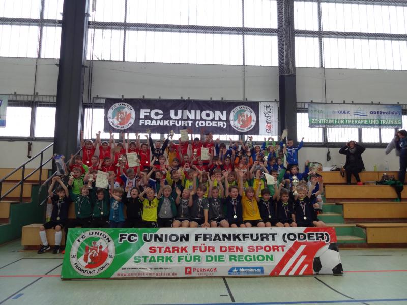 FC Union Nachwuchs-Cup 2013, Gruppenbild der F-Junioren
