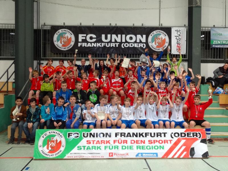 FC Union Nachwuchs-Cup 2013, Gruppenbild der D-Junioren