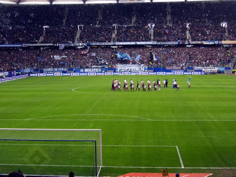 Hamburger SV - FC Augsburg, 1. Bundesliga, 2012/13, 26. Spieltag - Anstoß:
16.03.2013, 15:30 Uhr - Stadion: Imtech-Arena, Hamburg - Zuschauer: 52529 - Schiedsrichter:
Tobias Welz (Wiesbaden) - 0:1 Callsen-Bracker (8., Kopfball, Werner)