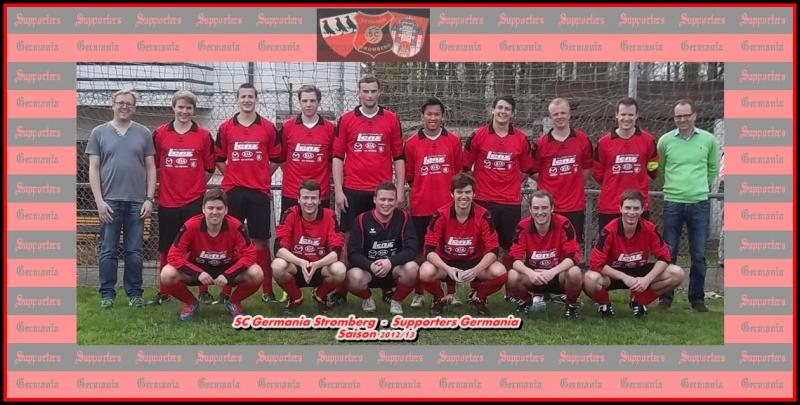 SC Germania Stromberg, SC Germania Stromberg
Saison 2012/13
Fussball-Kreisliga B - Beckum
Waldstadion Stromberg