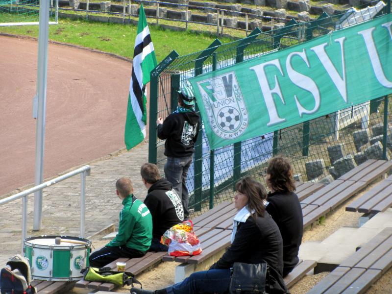 FC Anker Wismar - FSV Union Fürstenwalde, NOFV-Oberliga Nord, 24. Spieltag - Anstoß: 28.04. 2013, 14:00 Uhr - Kurt-Bürger-Stadion - Zuschauer: 209 - Schiedsrichter: Kobudzinski (Berlin) - 0:1 Unversucht (35., ET)