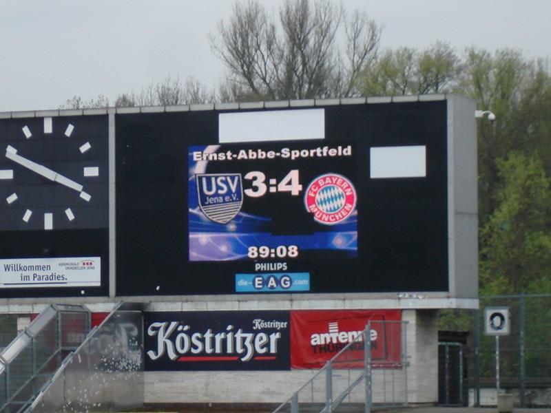 FF USV Jena - FC Bayern München, 1. Mai 2013, Nachholspiel vom 14. Spieltag in der Frauen-Bundesliga: FF USV Jena - FC Bayern München 3:4