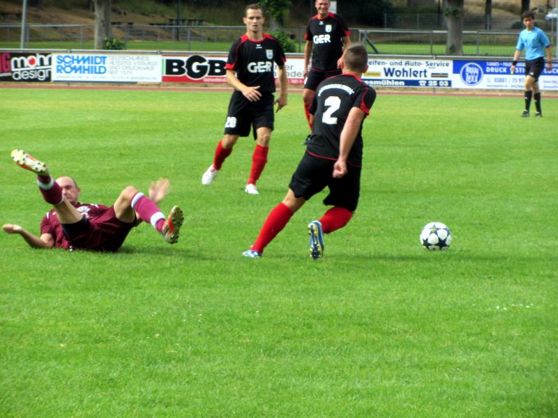 Grevesmühlener FC - SG Dynamo Schwerin, Landesliga MV West, 1. Spieltag - Anstoß: 10.08. 2013, 14:00 Uhr - Stadion am Tannenberg - Schiedsrichter: Rauch - Zuschauer: 101 - 0:1 Klingenberg (51.), 1:1 Labs (77