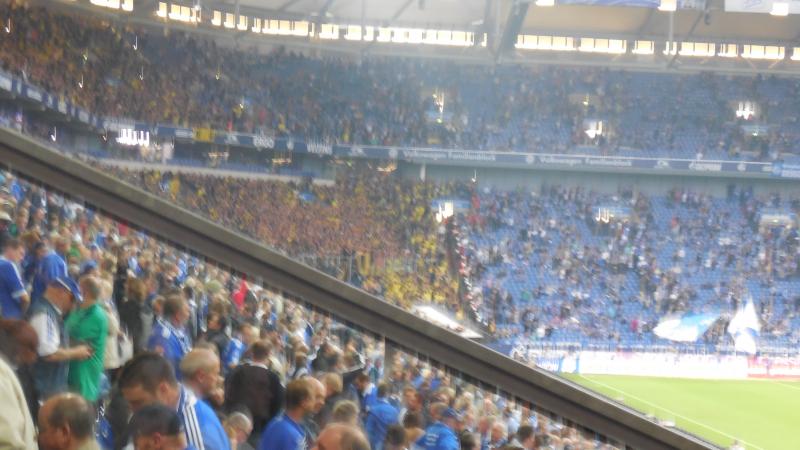 FC Schalke 04 - Borussia Dortmund, 26.10.2013 ? 10. Spieltag - FC Schalke 04 - Borussia Dortmund 1:3 ? 61.973 Zuschauer in der Veltins-Arena.