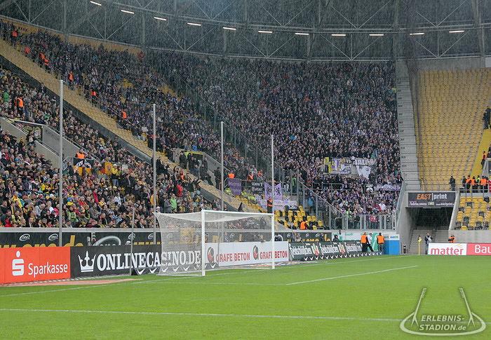 SG Dynamo Dresden - FC Erzgebirge Aue 1:1, 10.11.2013, 13.30 Uhr,
Rudolf-Harbig-Stadion,
2. Bundesliga,
1:1 (0:0),
30.084 Zuschauer