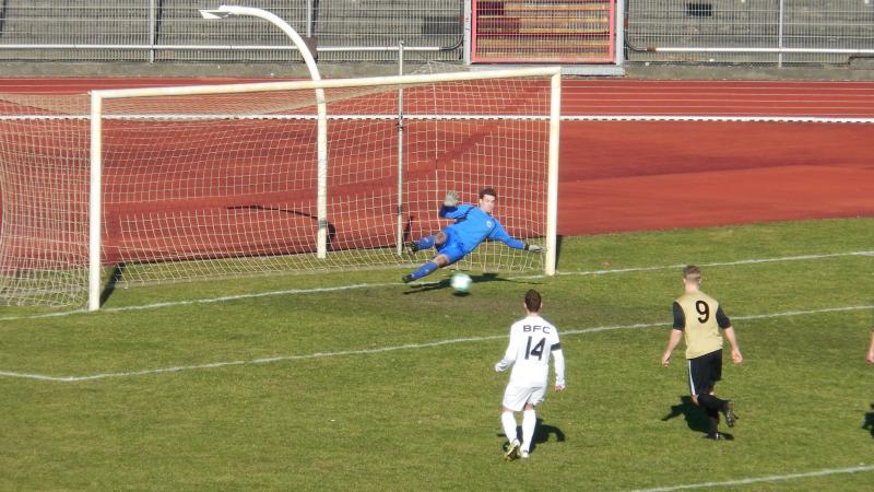 SC Charlottenburg - BFC Dynamo, 1:0 für den BFC durch Brunnemann per Strafstoß.