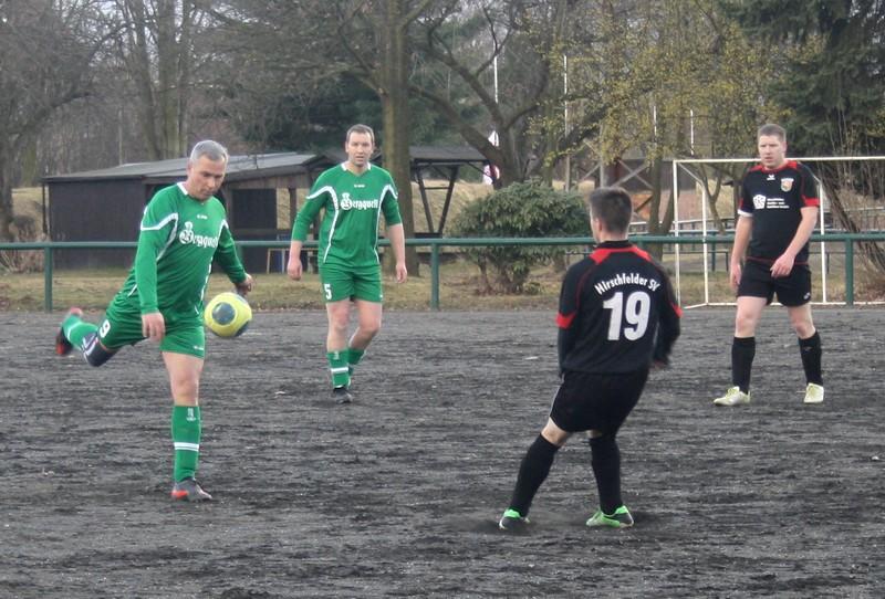 Hirschfelder SV vs. Schönbacher FV 0 : 0, FVO-Kreisliga Staffel 3 | 16.Spieltag | Saison 2013/2014 | 15.03.2014