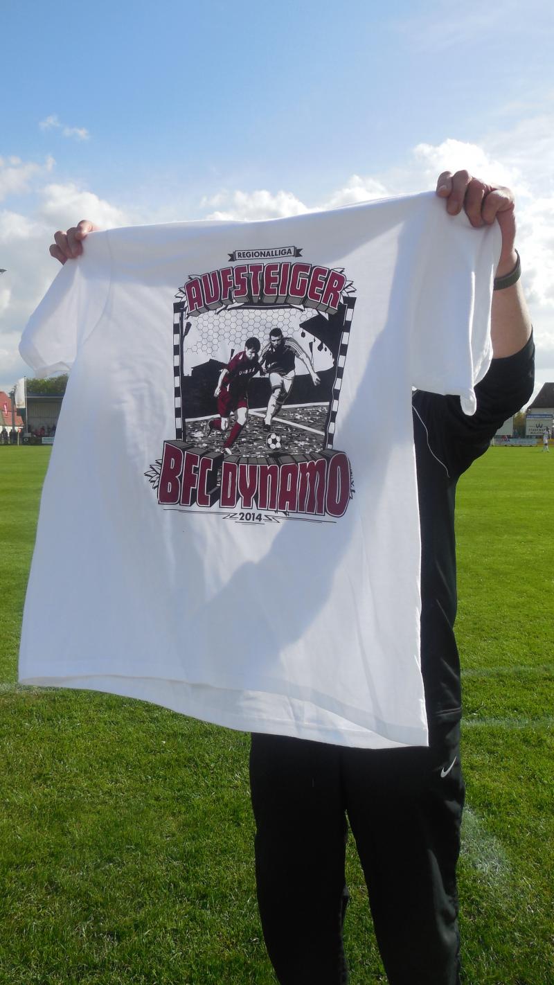 Malchower SV 90 - BFC Dynamo, Das Aufstiegs-Shirt.