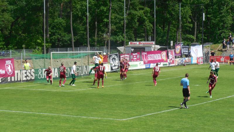 FSV Union Fürstenwalde - BFC Dynamo, 25.05.2014 - 28. Spieltag - Oberliga Nordost Nord - FSV Union Fürstenwalde - BFC Dynamo 0:2 - 1.103 Zuschauer.