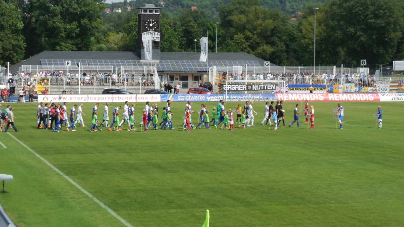FC Carl Zeiss Jena - BFC Dynamo, Die Mannschaften.