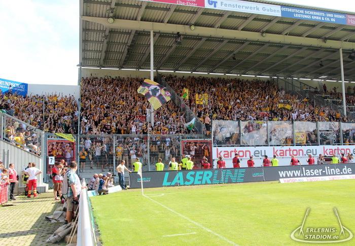 FC Energie Cottbus - SG Dynamo Dresden 1:3, 03.08.2014, 14.00 Uhr,
Stadion der Freundschaft,
3. Liga,
1:3 (0:3),
14.807 Zuschauer