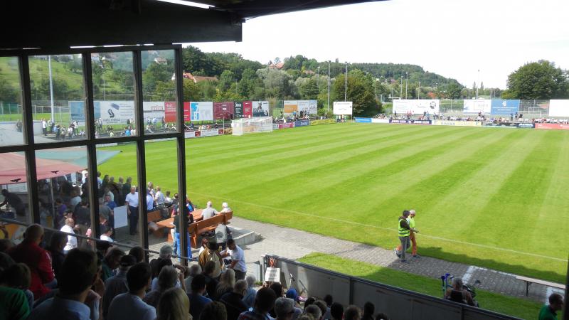 FV 1893 Ravensburg - Stuttgarter Kickers II, 17.08.2014 - 2. Spieltag Oberliga Baden-Württemberg - FV 1893 Ravensburg - Stuttgarter Kickers II 3:0 vor 850 Zuschauern im EBRA-Stadion.