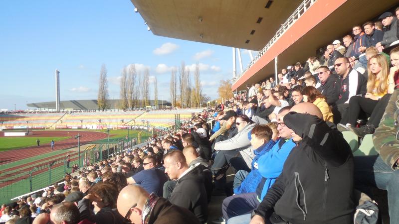 BFC Dynamo - 1. FC Magdeburg, 08.11.2014 - 13. Spieltag - BFC Dynamo - 1. FC Magdeburg 0:1 vor 5.103 Zuschauern im Berliner Jahnsportpark.