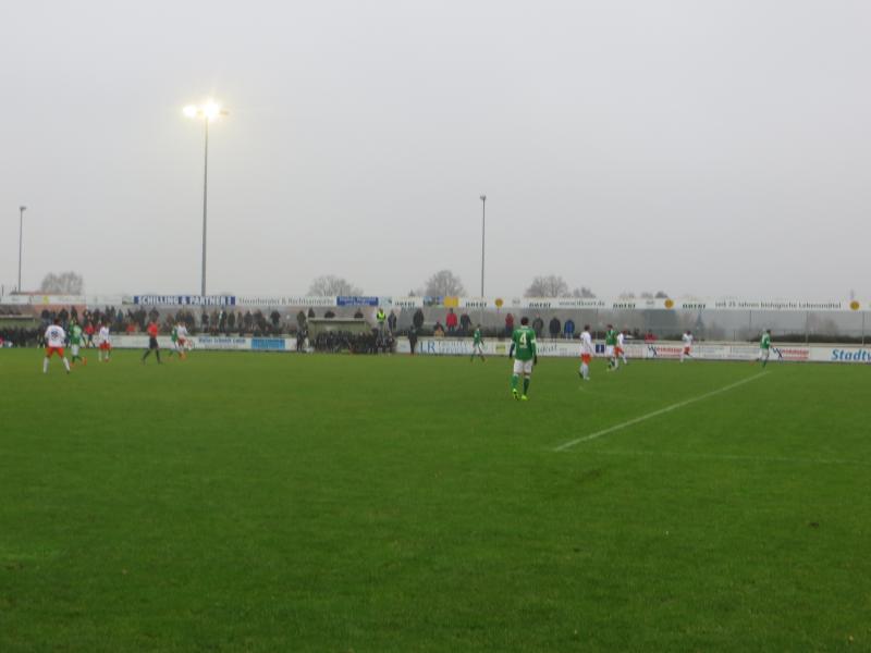 Regionalliga Nord 30.11.2014 BSV Schwarz Weiss Rehden 0:0 SV Werder Bremen, 