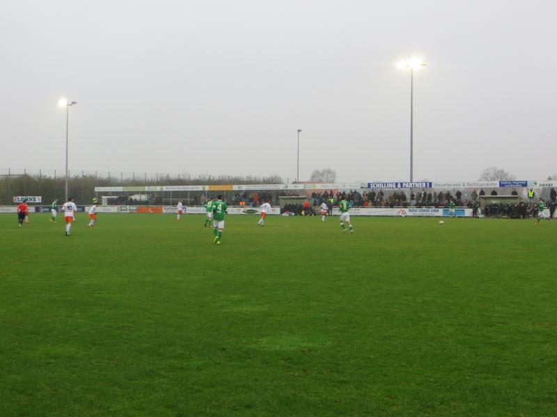 Regionalliga Nord 30.11.2014 BSV Schwarz Weiss Rehden 0:0 SV Werder Bremen, 
