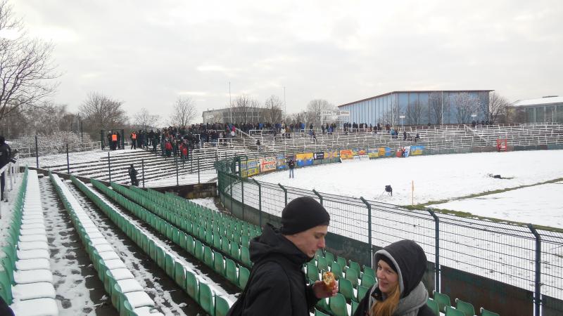 BFC Dynamo - 1. FC Lok Leipzig, 31.01.2015 - Testspiel - BFC Dynamo - 1. FC Lok Leipzig 1:1 - 1.328 Zuschauer im Berliner Sportforum.