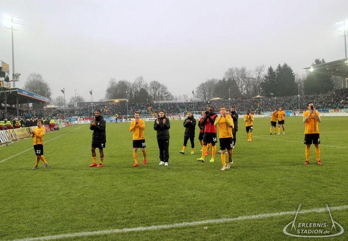 SC Preußen Münster - SG Dynamo Dresden 2:1, 01.02.2015, 14.00 Uhr,
Münster, Preußenstadion,
3. Liga,
2:1 (0:0),
12.225 Zuschauer