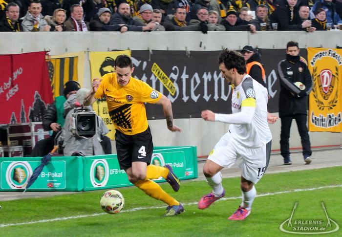 SG Dynamo Dresden - Borussia Dortmund 0:2, 03.03.2015, 20.30 Uhr
Dresden, Rudolf-Harbig-Stadion
DFB-Pokal
0:2 (0:0)
30.503 Zuschauer