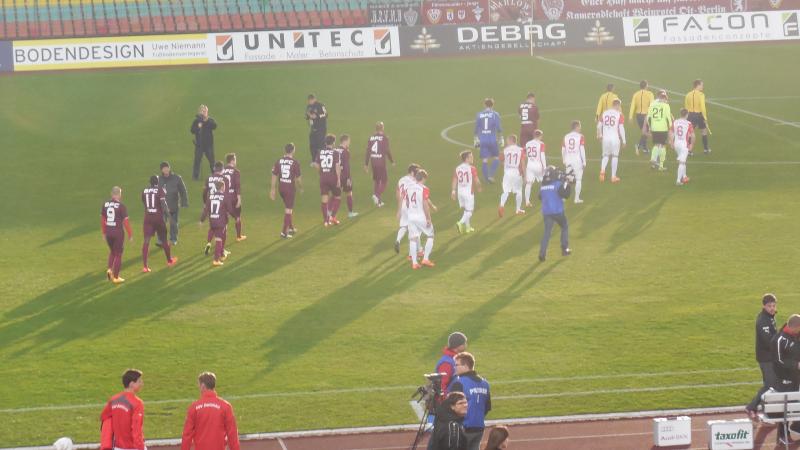 BFC Dynamo - FSV Zwickau, Die Mannschaften.