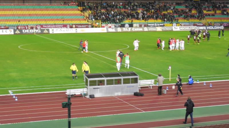 BFC Dynamo - FSV Zwickau, 17.04.2015 - 25. Spieltag - Regionalliga Nordost - BFC Dynamo - FSV Zwickau 0:0 vor 1.616 Zuschauern im Berliner Jahnsportpark.