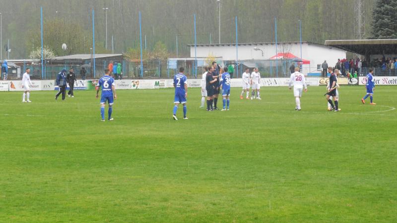 FSV Wacker 90 Nordhausen - BFC Dynamo, Spielende.