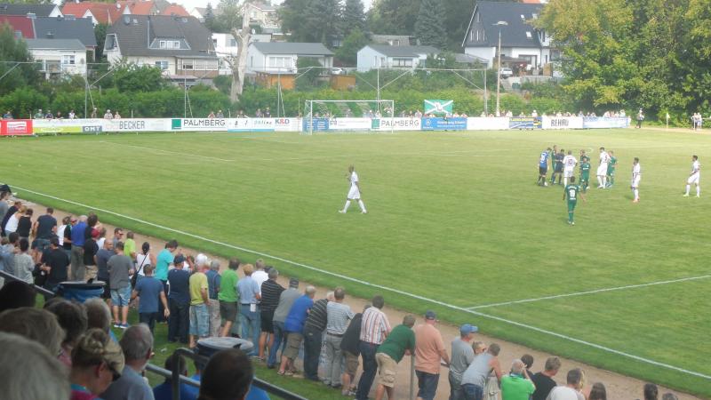 FC Schönberg 95 - BFC Dynamo, 23.08.2015 - 4. Spieltag Regionalliga Nordost - FC Schönberg 95 - BFC Dynamo 2:3 vor 1.128 Zuschauern.