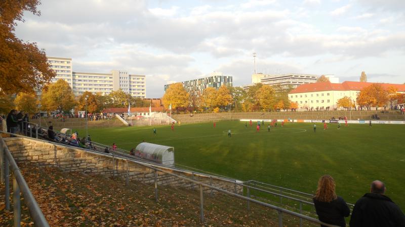 Lichtenberg 47 - FSV Union Fürstenwalde, 25.10.2015 - 9. Spieltag Oberliga Nordost Nord - Lichtenberg 47 - FSV Union Fürstenwalde 3:3 vor 260 Zuschauern im Hans-Zoschke-Stadion.