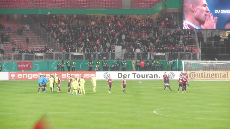 1. FC Nürnberg - Fortuna Düsseldorf, 27.10.2015 - 2. Runde DFB-Pokal - 1. FC Nürnberg - Fortuna Düsseldorf 5:1 vor 19.235 Zuschauern.