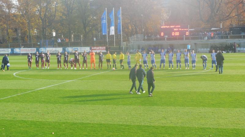 Hertha BSC II - BFC Dynamo, Die Mannschaften.