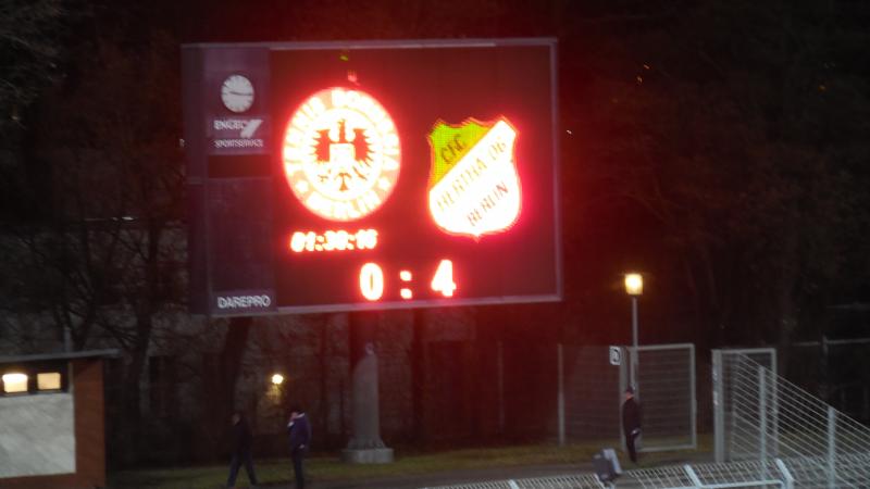 Tennis Borussia - Charlottenburger FC Hertha 06 Berlin, 20.11.2015 - Oberliga Nordost Nord - Tennis Borussia - CFC Hertha 06 0:4.