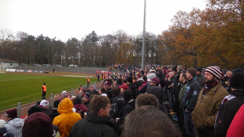 RB Leipzig II - BFC Dynamo, 22.11.2015 - 15. Spieltag Regionalliga Nordost - RB Leipzig II - BFC Dynamo 1:2 vor 1.726 Zuschauern im Stadion am Bad in Markranstädt.
