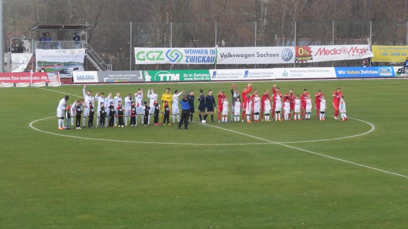 FSV Zwickau - BFC Dynamo, Die Mannschaften.