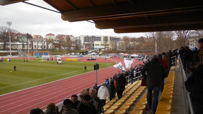 FSV Budissa Bautzen - BFC Dynamo, 20.03.2016 - 25. Spieltag - Regionalliga Nordost - FSV Budissa Bautzen - BFC Dynamo 3:2 vor 550 Zuschauer im Stadion Müllerwiese., Vereine: BFC Dynamo, FSV Budissa Bautzen