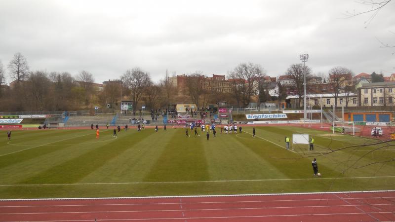 FSV Budissa Bautzen - BFC Dynamo, 20.03.2016 - 25. Spieltag - Regionalliga Nordost - FSV Budissa Bautzen - BFC Dynamo 3:2 vor 550 Zuschauer im Stadion Müllerwiese., Vereine: BFC Dynamo, FSV Budissa Bautzen
