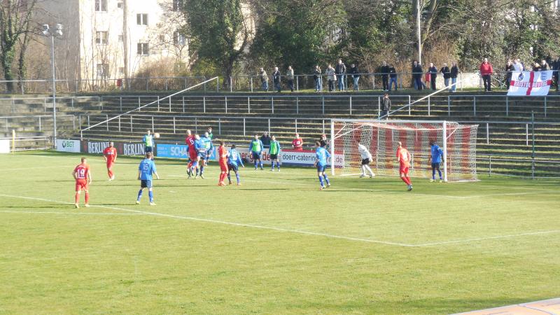 Lichtenberg 47 - TuS Makkabi, 26.03.2016 - Berliner Pokal Halbfinale - Lichtenberg 47 - TuS Makkabi 2:1 vor 739 Zuschauern im Hans-Zoschke-Stadion., Vereine: Lichtenberg 47, TuS Makkabi