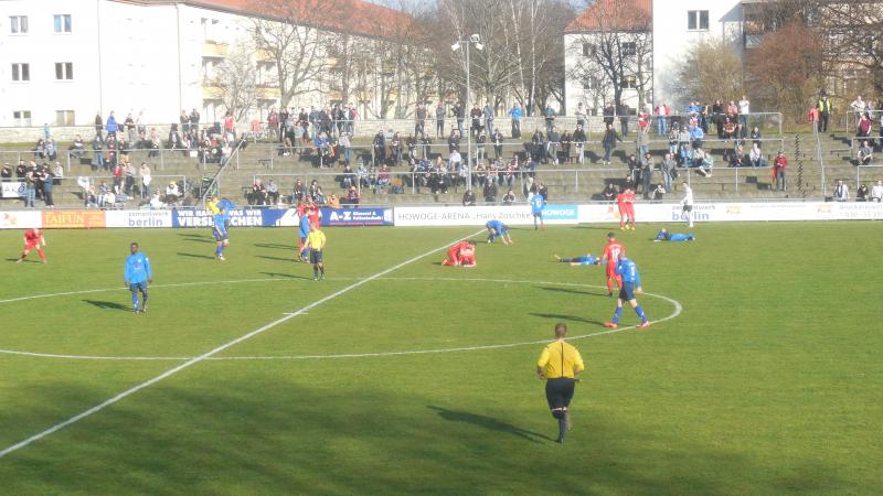 Lichtenberg 47 - TuS Makkabi, 26.03.2016 - Berliner Pokal Halbfinale - Lichtenberg 47 - TuS Makkabi 2:1 vor 739 Zuschauern im Hans-Zoschke-Stadion., Vereine: Lichtenberg 47, TuS Makkabi